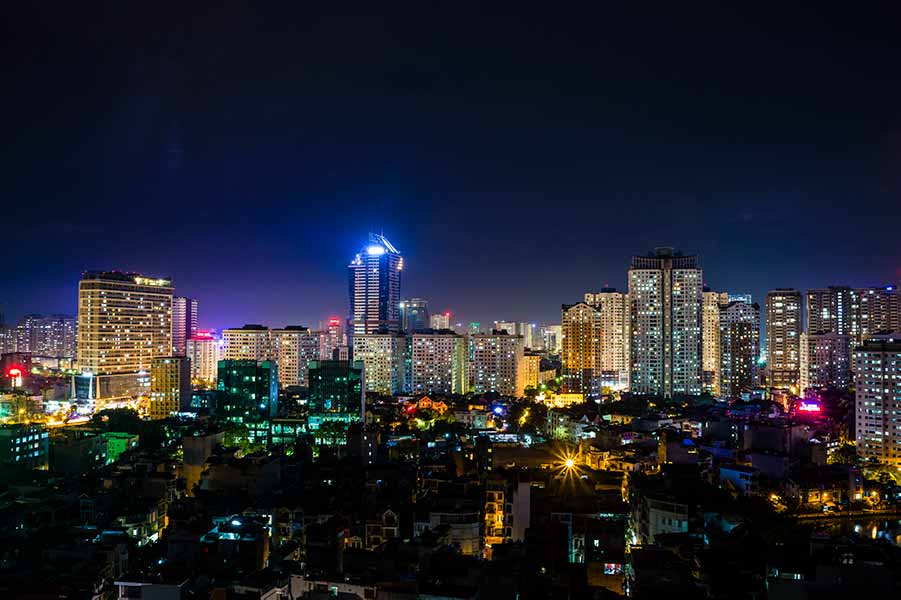 A city in vietnam